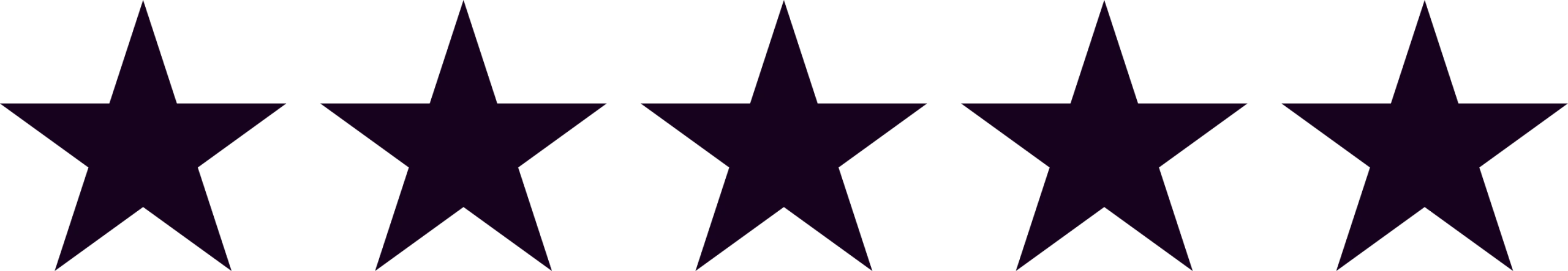 Five-star rating display